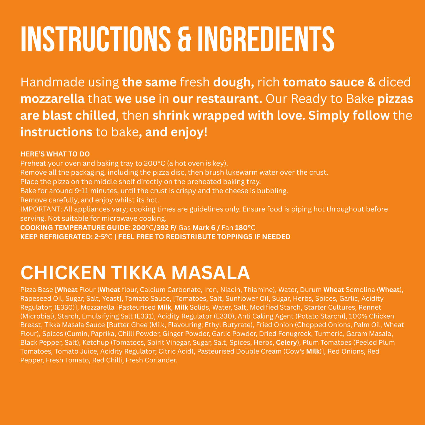 CHICKEN TIKKA MASALA