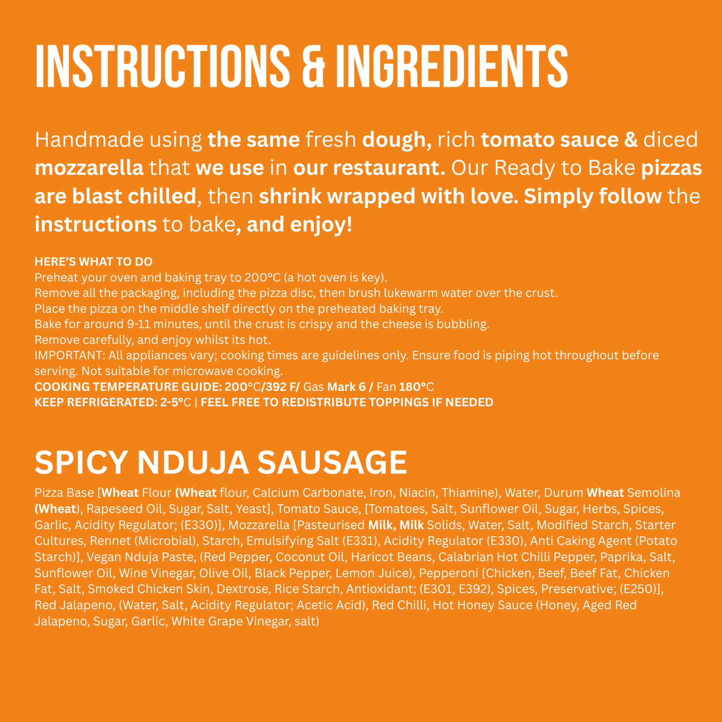 SPICY NDUJA SAUSAGE