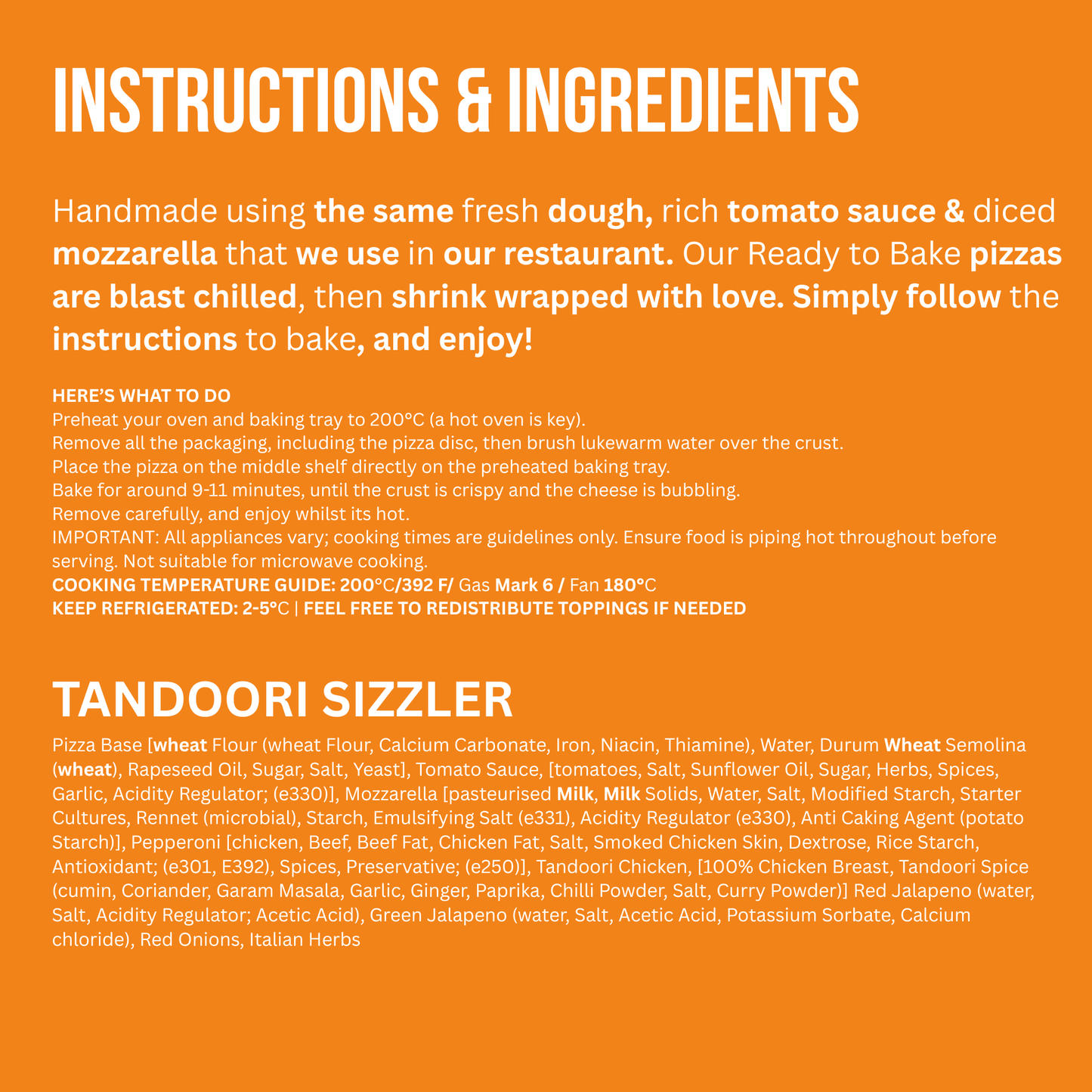 TANDOORI SIZZLER
